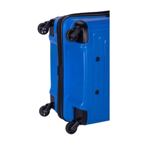 Cellini Flexilite 4 Wheel Blue Trolley Case