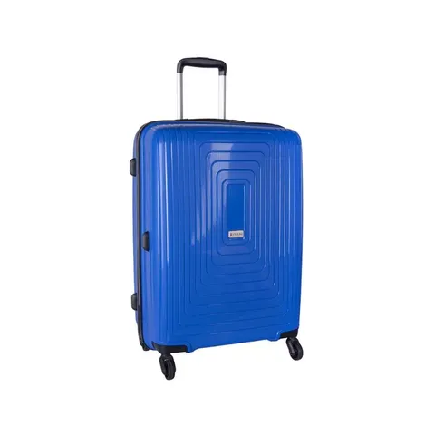 Cellini Flexilite Medium 4 Wheel Blue Trolley Case