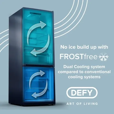 Defy 302L Bottom Freezer DAC639 No Frost Free