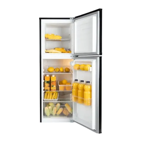 KIC 170L Top Freezer KTF518 Black open