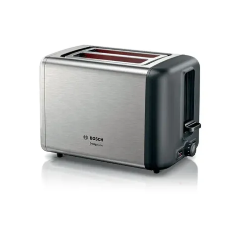 Bosch Compact DesignLine Stainless Steel Toaster TAT3P420