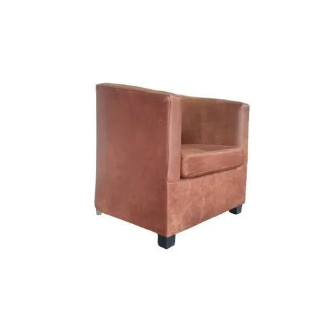 Lee Custom Woodland Spice Tub Chair Side