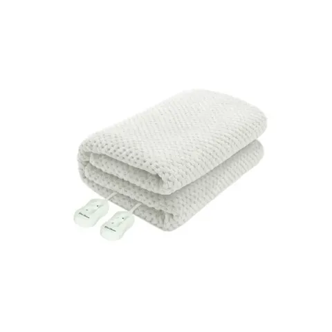 Keep the winter chills at bay and get snug and cosy with the Pure Pleasure King Coral Fleece Electric Blanket.